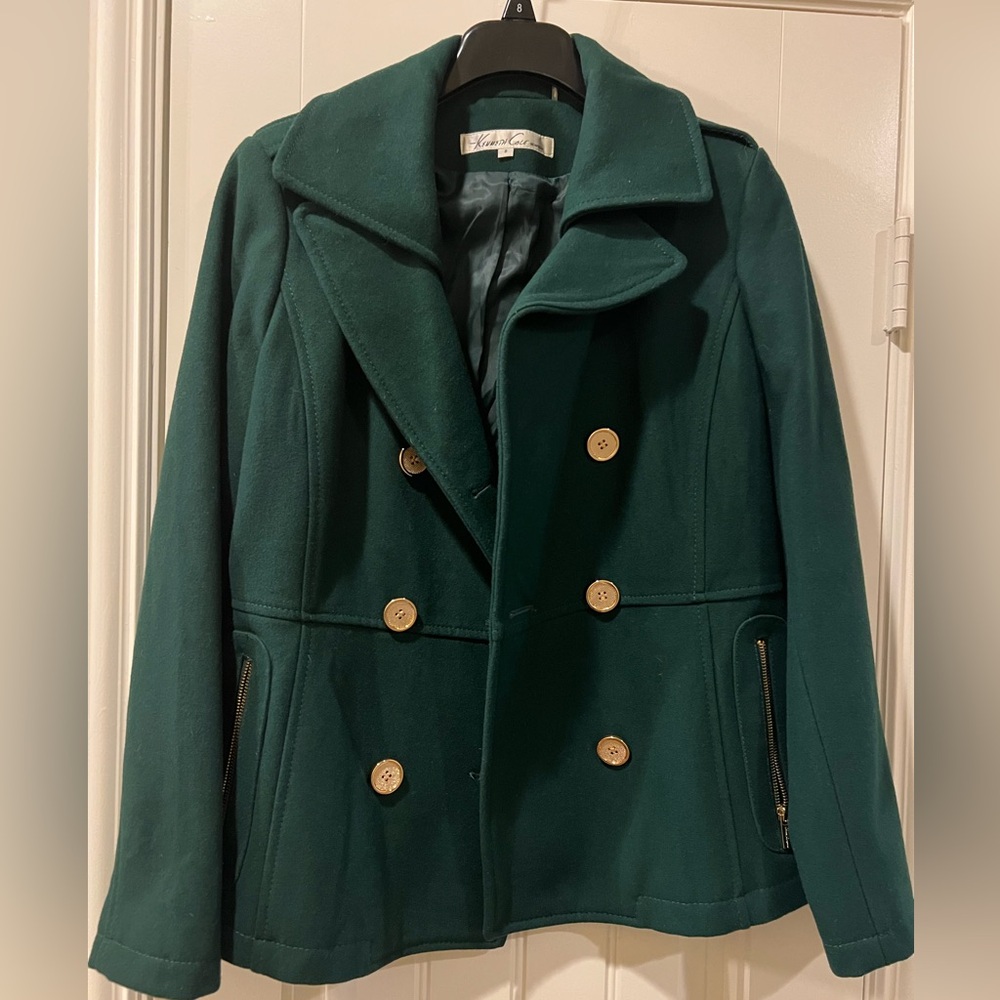 Women’s Kenneth Cole Wool Blend Coat Size 8